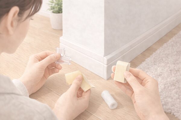 巾木コーナーキャップは100均で買える？代用品・選び方・賃貸での使い方までやさしく解説