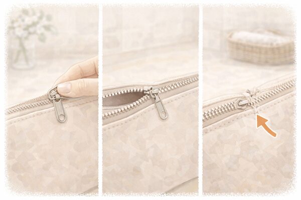 ファスナーが外れて閉まらない主な原因