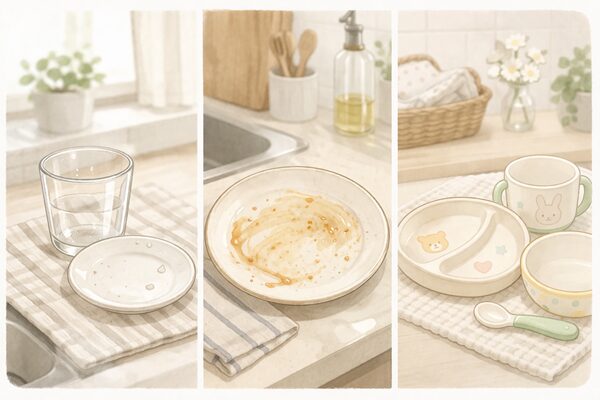 軽い汚れ・油汚れ・子ども用で考え方は少し変わる