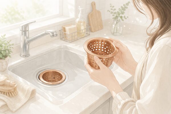 排水溝に銅は本当に効果ある？ぬめり対策の特徴と注意点をやさしく解説