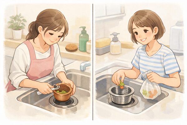 排水溝に銅が向いている人・向いていない人