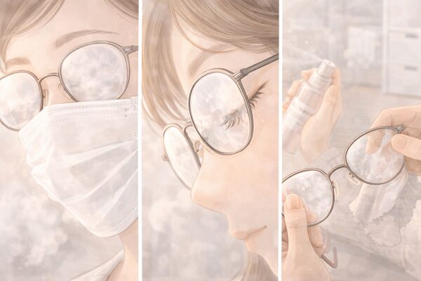 レンズが汚れやすい人の生活習慣