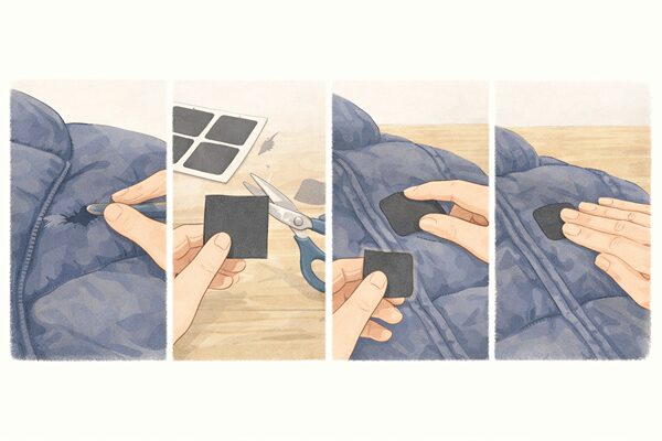 シールタイプの貼り方｜初心者でも失敗しにくい補修ステップ