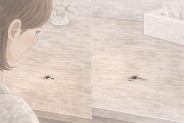 時間がたった油性ペン汚れへの考え方