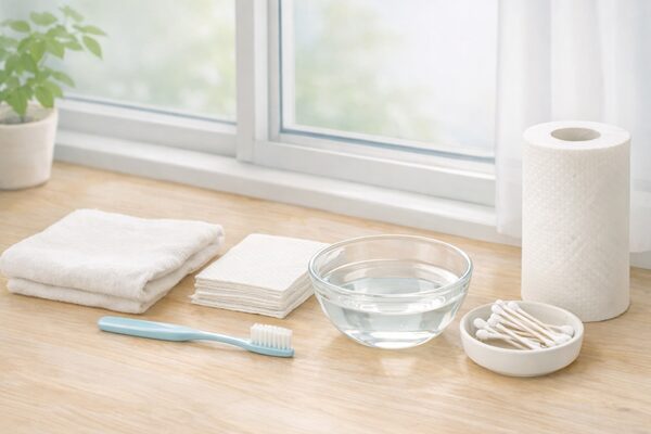 家にあるものでできる基本の掃除手順