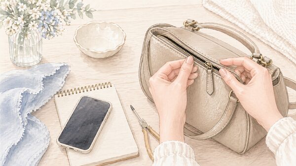 バッグのファスナー修理を自分でしない方がいいケース