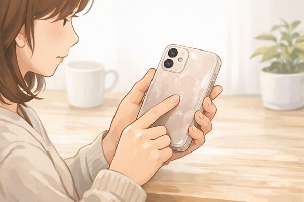 スマホケースがベタベタするときはどうする？原因とやさしく試せる対処法を解説