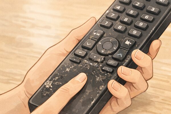 リモコンがベタベタする主な原因