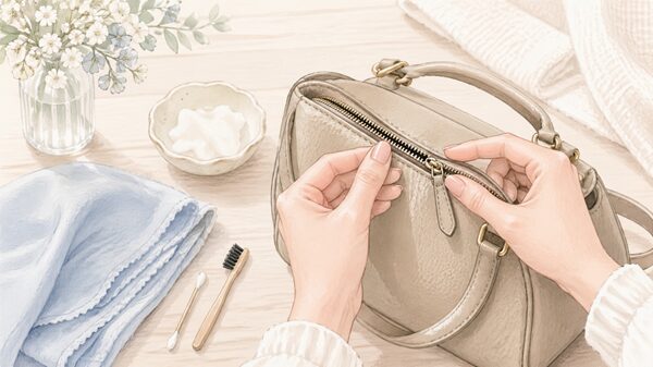 バッグのファスナー修理は自分でできる？直せるケースと注意点をやさしく解説