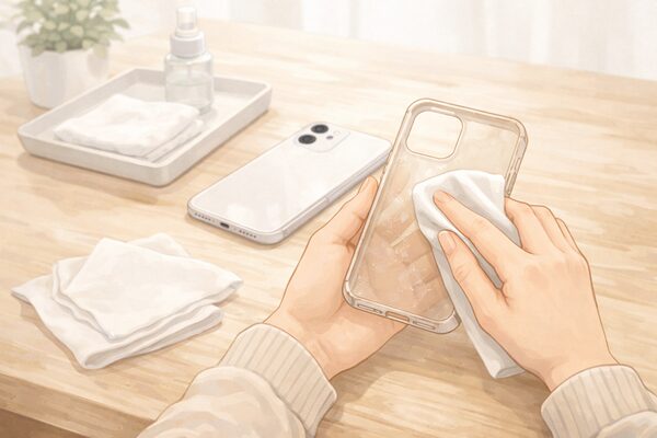 まず試したい|スマホケースがベタベタするときのやさしい対処法