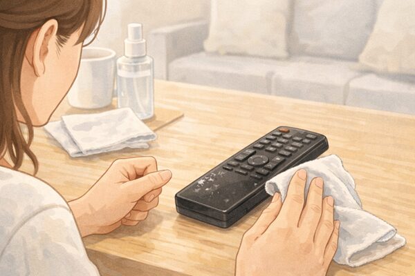 リモコンのベタベタ取りでやってはいけないこと
