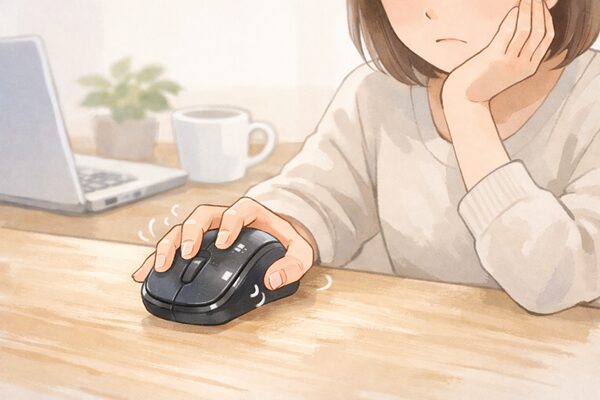 マウスがベタベタするときはどうする？原因とやさしく試せる対処法を解説