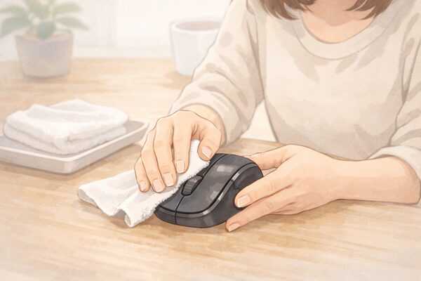 まず試したい|マウスがベタベタするときのやさしい対処法