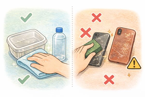 素材や状態に合わせてやさしく使い分けよう